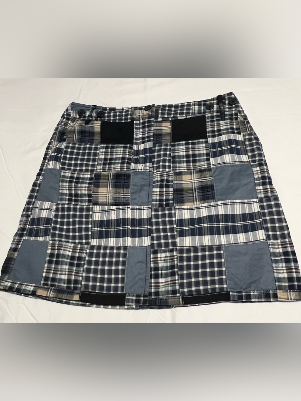 ANN TAYLOR LOFT PATCHWORK SKIRT, SIZE 6, NEW CONDITION, B2